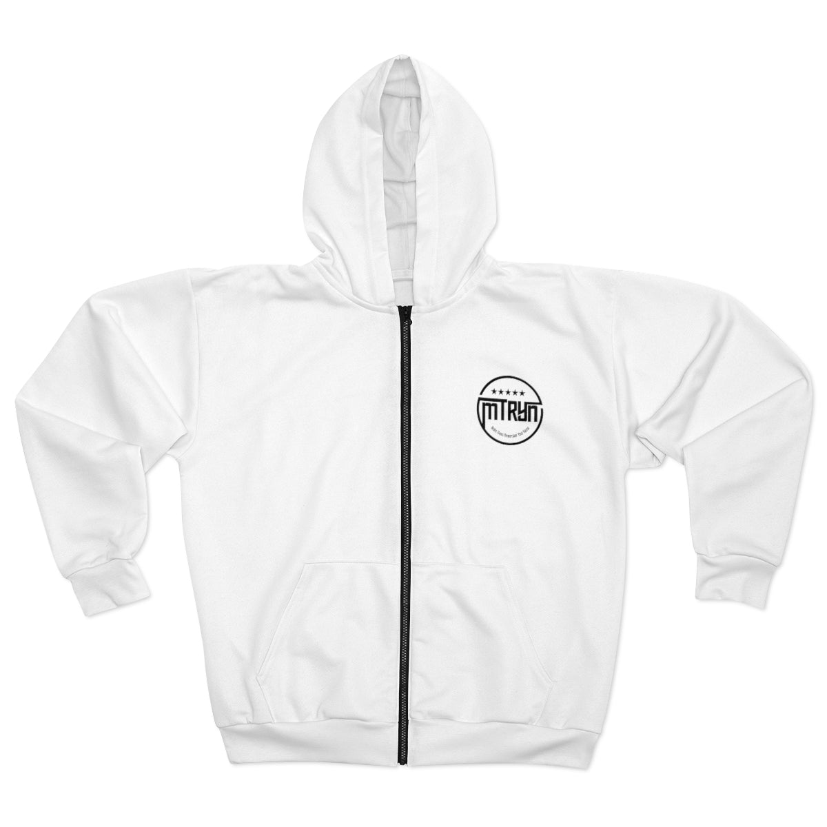 AOP Unisex Zip Hoodie